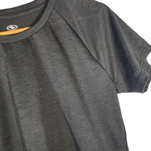 Athletic Black Short Sleeve Tee Medium - Picture 5 of 7